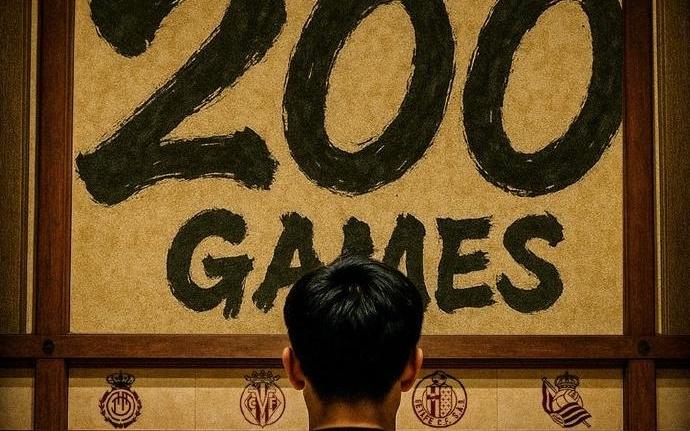 本輪聯(lián)賽，皇家社會前鋒久保建英本周將迎西甲第200場比賽